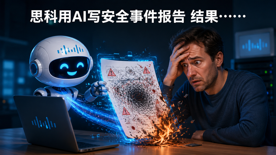 思科用AI写安全事件报告 结果……