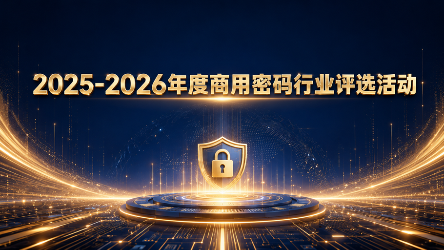 2025-2026年度商用密码行业评选活动通知