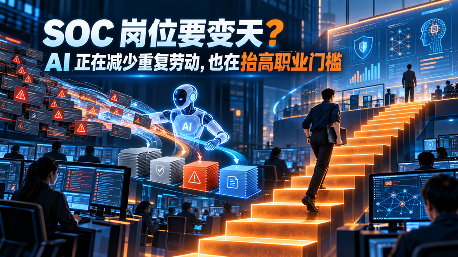SOC 岗位要变天？AI 正在减少重复劳动，也在抬高职业门槛