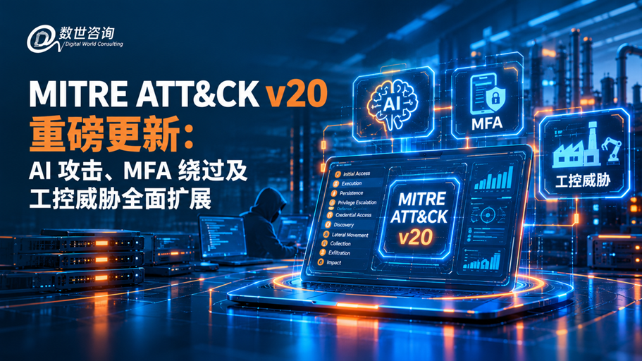 MITRE ATT&CK v20 重磅更新：AI 攻击、MFA 绕过及工控威胁全面扩展
